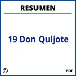 Resumen Capitulo 19 Don Quijote