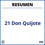 Resumen Capitulo 21 Don Quijote