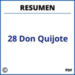 Resumen Capitulo 28 Don Quijote