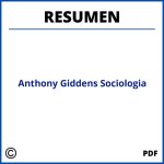 Anthony Giddens Sociologia Resumen Por Capitulos