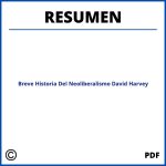 Breve Historia Del Neoliberalismo David Harvey Resumen