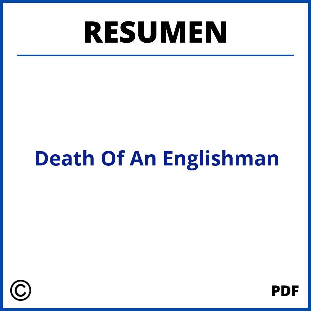 Death Of An Englishman Resumen