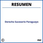 Resumen De Derecho Sucesorio Paraguayo