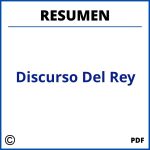 Resumen Del Discurso Del Rey