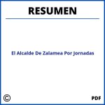 El Alcalde De Zalamea Resumen Por Jornadas