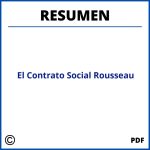 El Contrato Social Rousseau Resumen