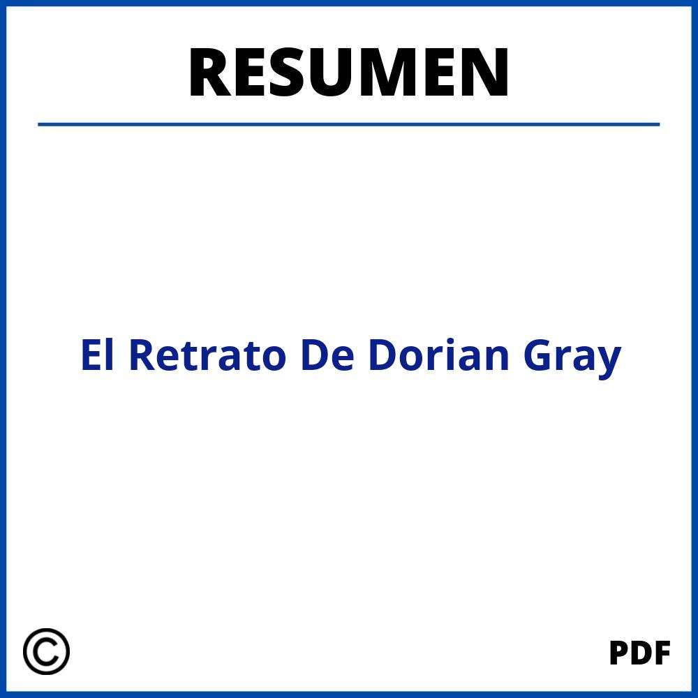 El Retrato De Dorian Gray Resumen