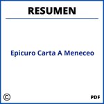 Epicuro Carta A Meneceo Resumen