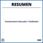 Frankenstein Educador Resumen Y Reflexión