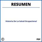 Historia De La Salud Ocupacional Resumen