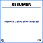 Historia Del Pueblo De Israel Resumen