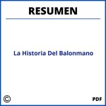 Resumen De La Historia Del Balonmano