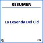 La Leyenda Del Cid Resumen Por Capitulos