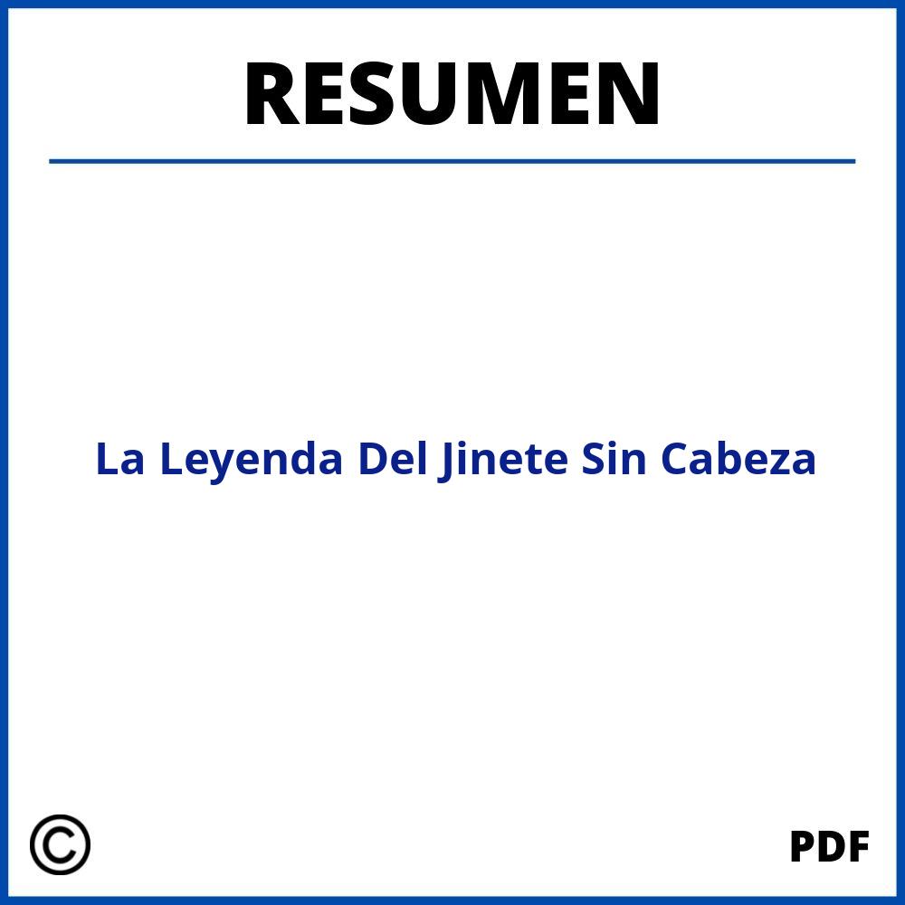 La Leyenda Del Jinete Sin Cabeza Resumen