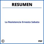 La Resistencia Ernesto Sabato Resumen
