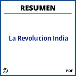 Resumen De La Revolucion India Por Capitulos