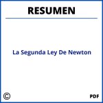Resumen De La Segunda Ley De Newton