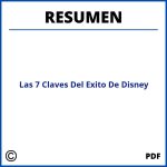 Resumen Del Libro Las 7 Claves Del Exito De Disney