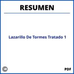 Lazarillo De Tormes Tratado 1 Resumen