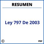 Ley 797 De 2003 Resumen