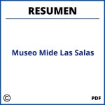 Museo Mide Resumen De Las Salas