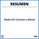 Resumen De Nada De Carmen Laforet