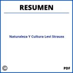 Naturaleza Y Cultura Levi Strauss Resumen