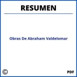 Obras De Abraham Valdelomar Resumen