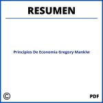 Principios De Economia Gregory Mankiw Resumen