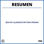 Resumen Del Libro Que Es La Justicia De Hans Kelsen
