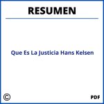 Que Es La Justicia Hans Kelsen Resumen Por Capitulos