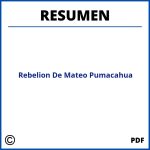 Rebelion De Mateo Pumacahua Resumen