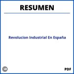 Revolucion Industrial En España Resumen