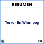 Resumen Libro Terror En Winnipeg